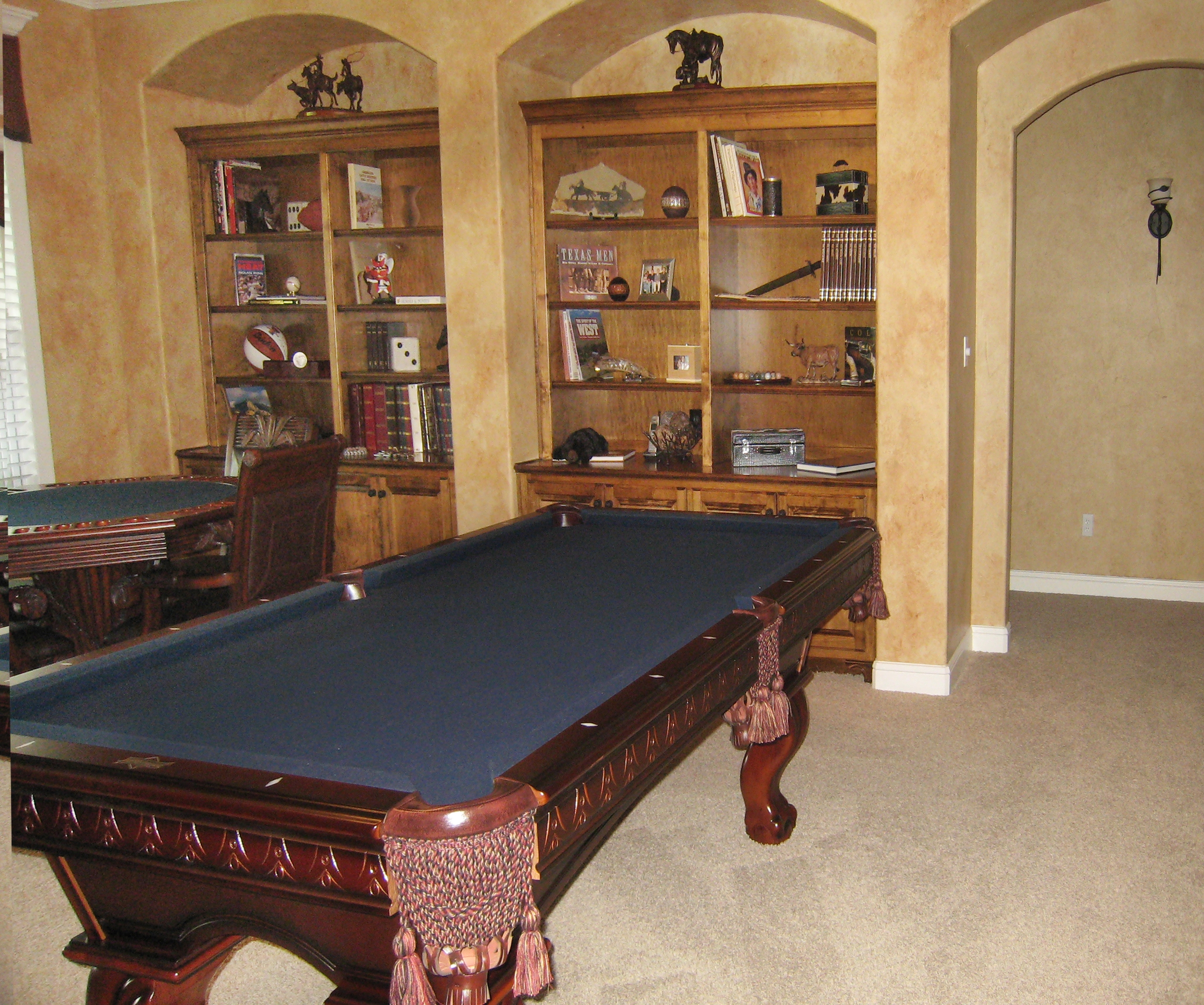 Billiards Room Transformation Beasley