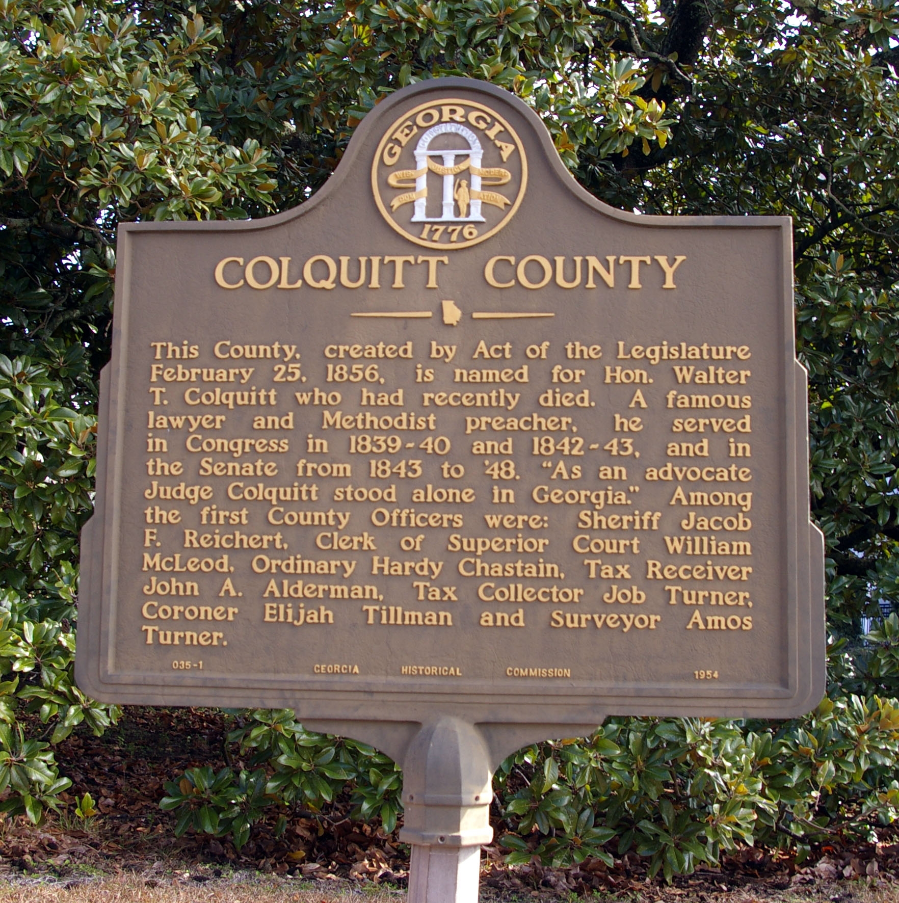 Colquitt County Historical Society