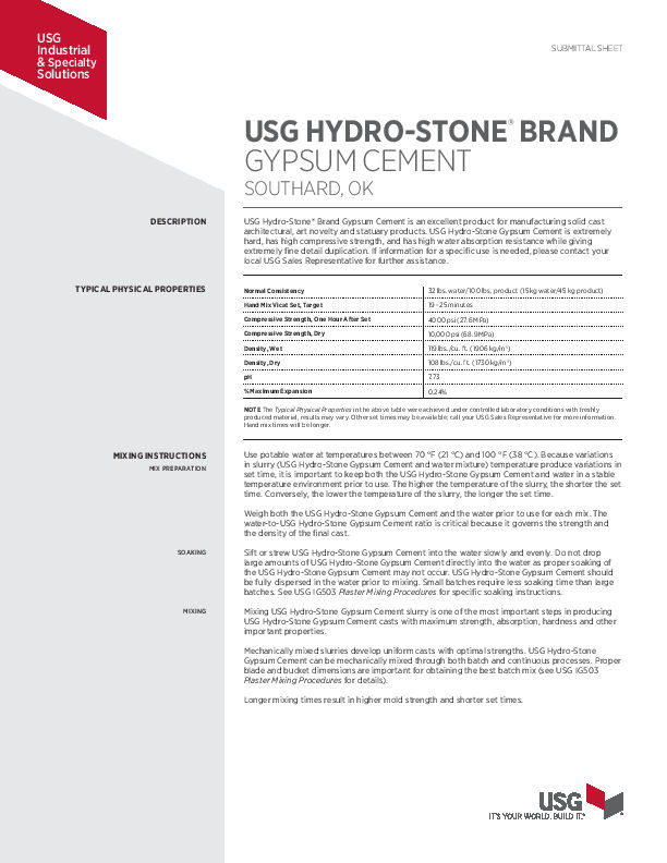 At USG Plaster & Gauze Rolls