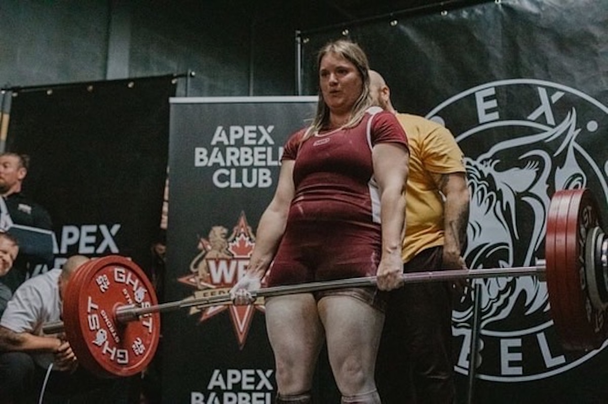 Keswick woman beats Canadian powerlifting record » Post