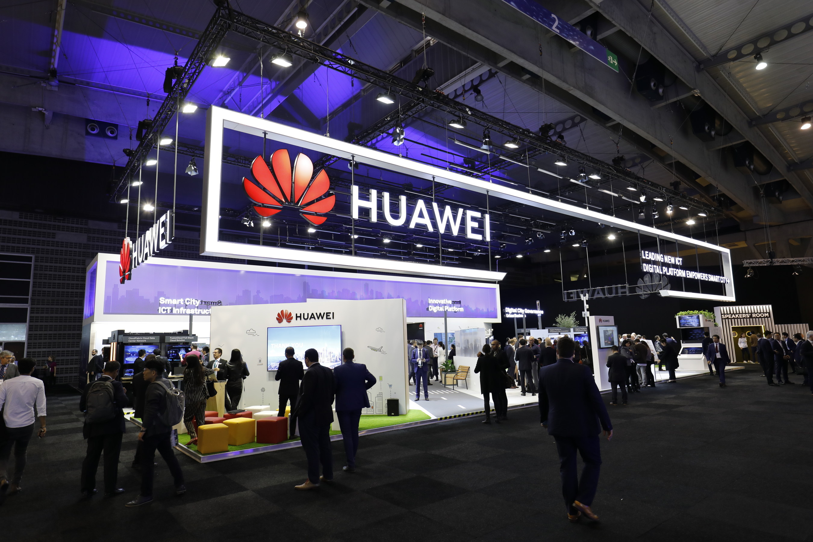 Huawei showcased its digital platform at Smart City Expo World Congress