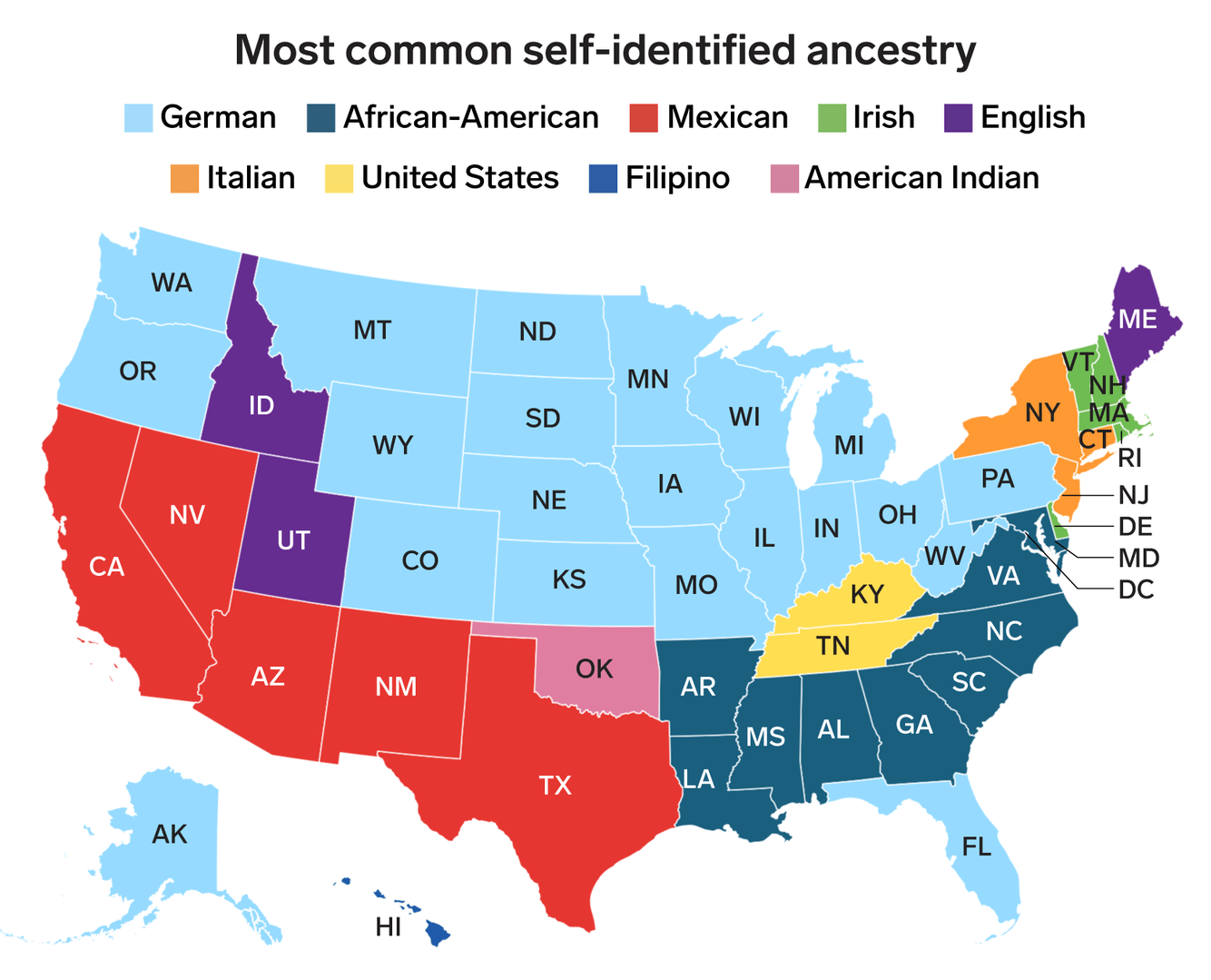 On Independence Day, 8 maps highlight splendid diversity in USA