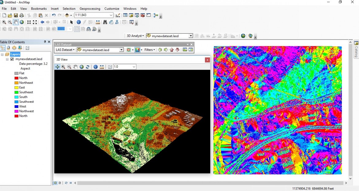 Displaying LiDAR Data in ArcGIS Desktop