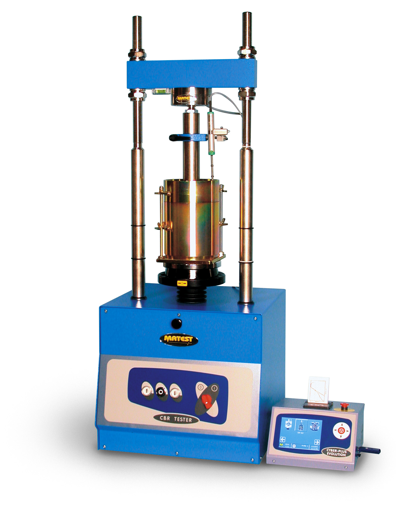 COMPUTERIZED LOAD TEST FRAME CBR MATEST Material Testing Equipment
