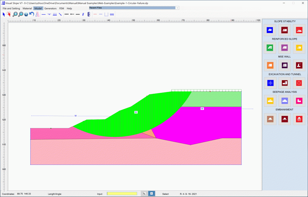 Slope Stability Analysis [Geotechnical Design Software Slope