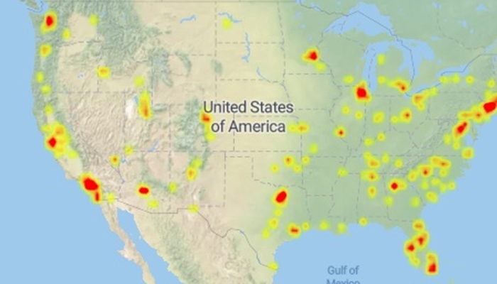 Cell Phone Outage Map T Mobile North Davis Fire District Warns Of Nationwide T-Mobile Outage | Gephardt Daily