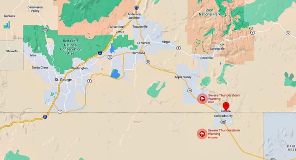 Flash flood ‘imminent’ in southern Utah’s Hildale, nearby communities