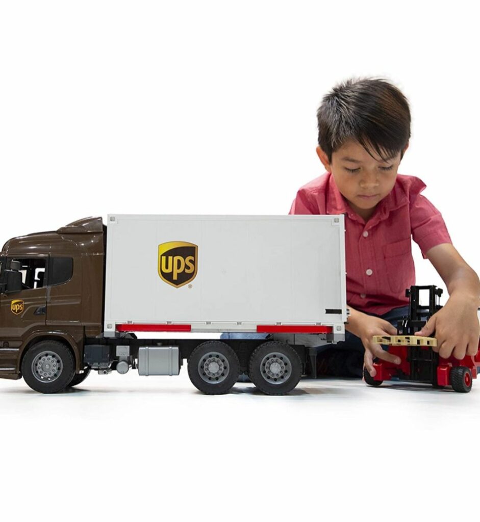 UPS Logistics Truck Geppetto's Toy Box