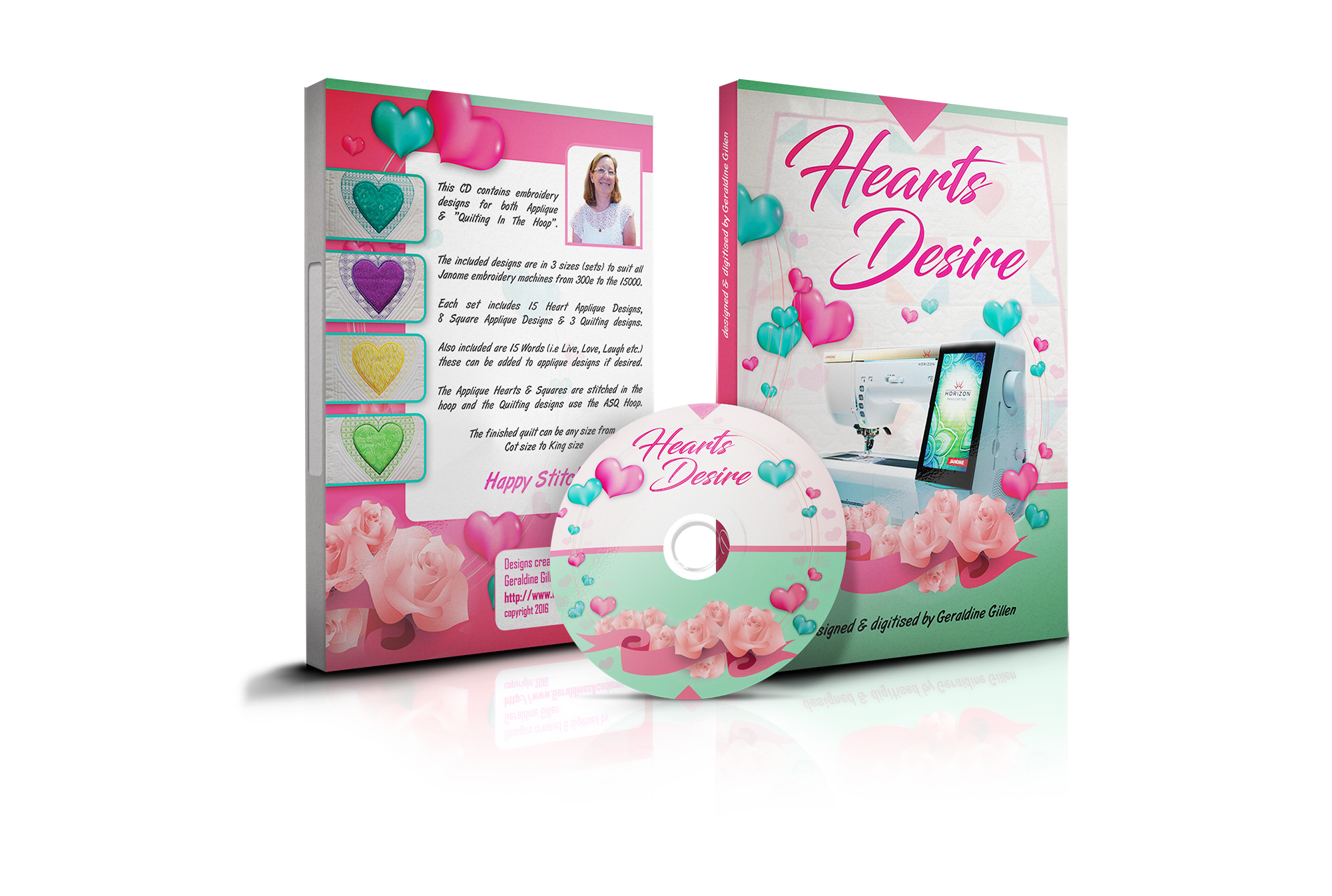 Hearts Desire Design Set Geraldine's Academy