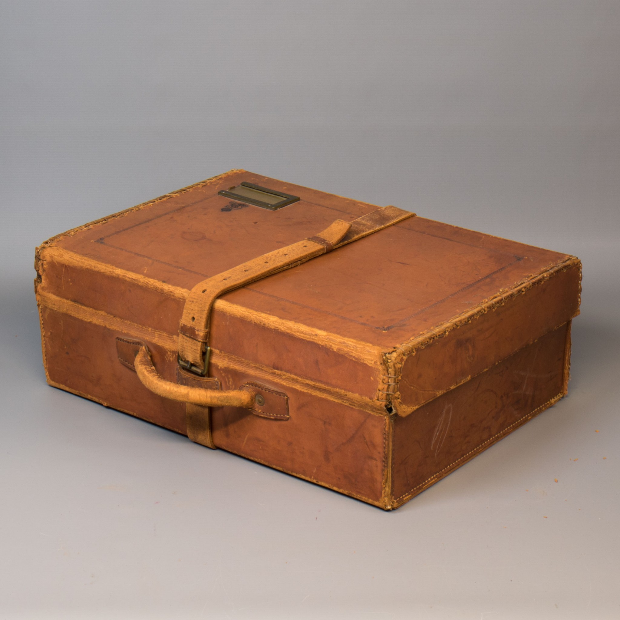 John Peck & Son. A V Black Morocco Leather Parliamentary