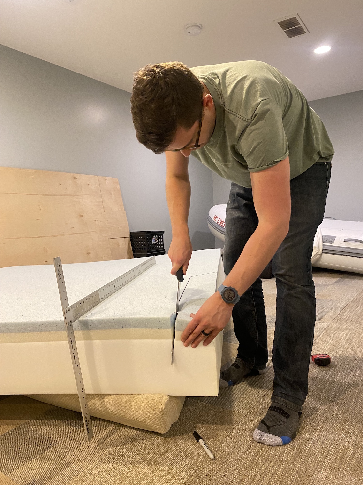 DIY Boat Vberth Mattress Step by step guide Gerbers UnderWay