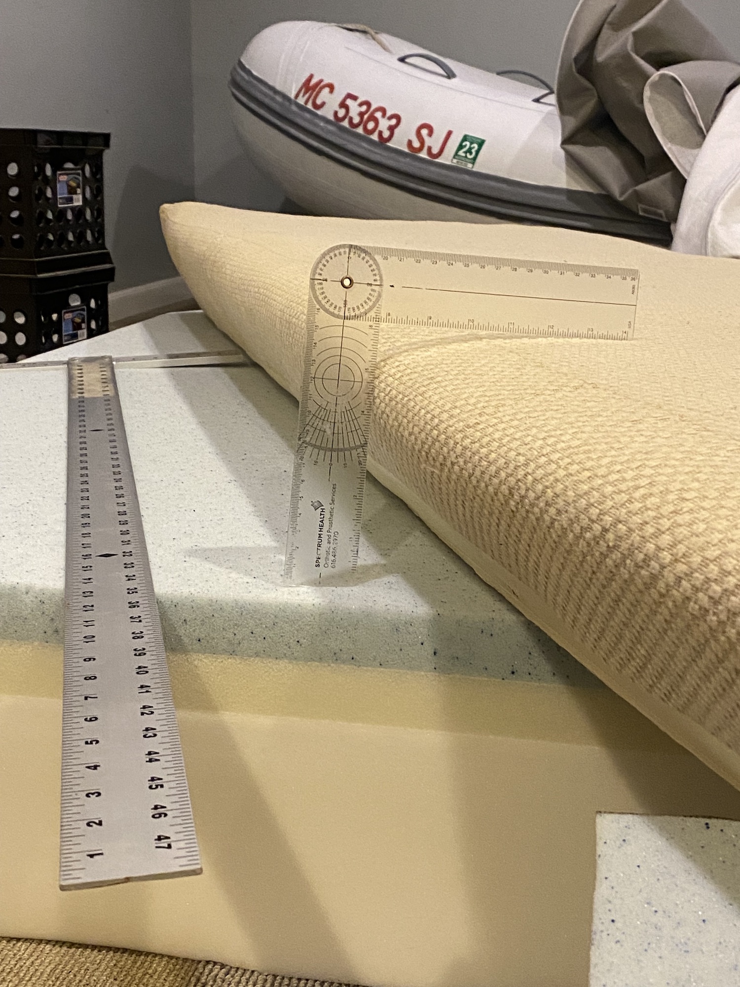 DIY Boat Vberth Mattress Step by step guide Gerbers UnderWay