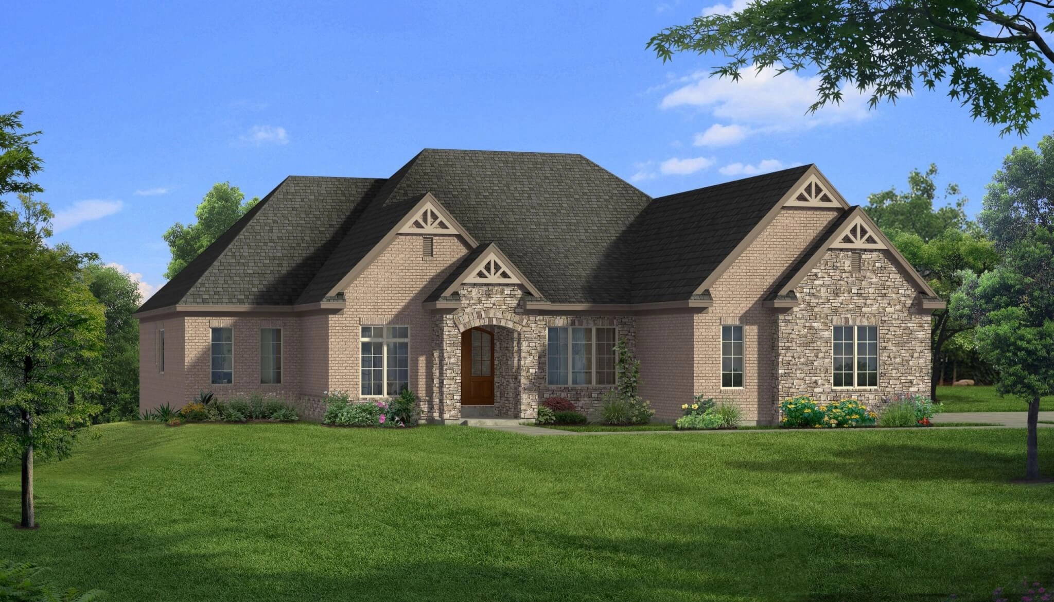 The Monterey Homes By Gerbus Custom Homes in Cincinnati