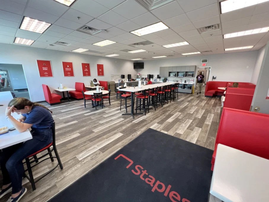 Staples Distribution Bathroom & Breakroom Remodel Gercken