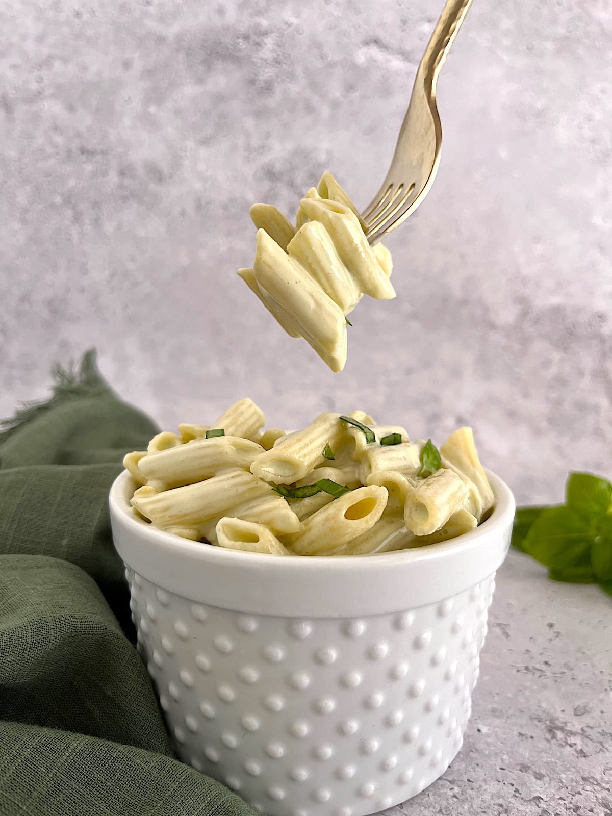 Basil Cottage Cheese Pasta Sauce Gerd Grub