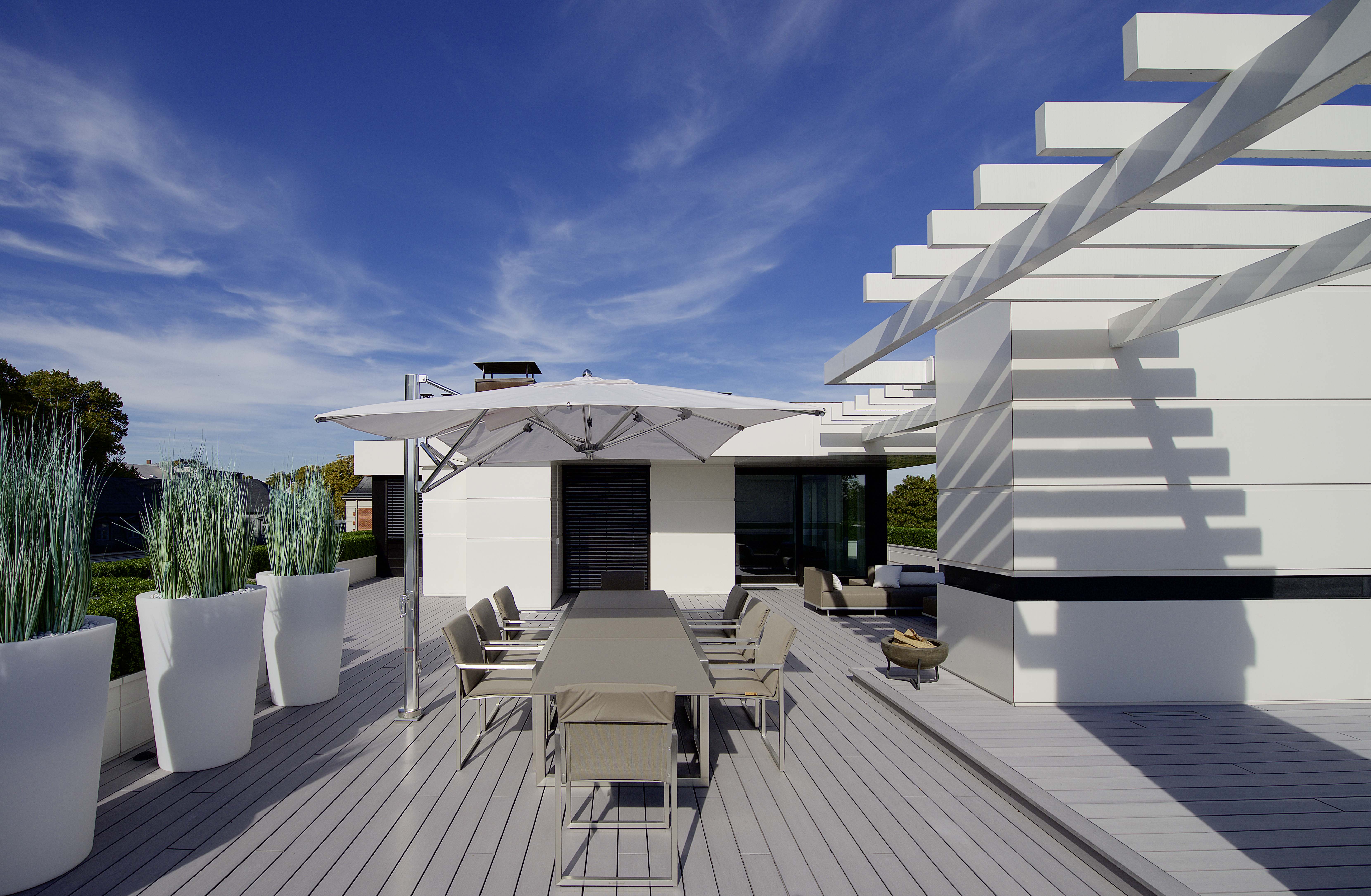 Sanierung und Neugestaltung einer Dachterrasse in Hamburg Gerdt