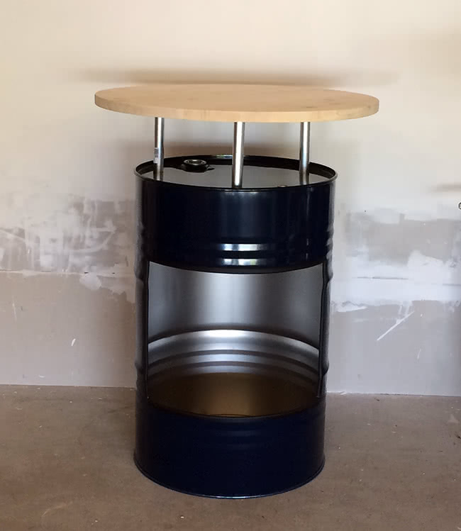 Diy: Stehtisch Aus Ölfass Bauen - Michael Gerhardy