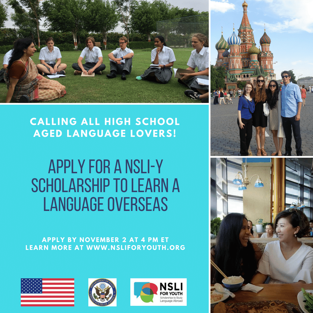 Calling All High School Students Full Study Abroad Scholarships are