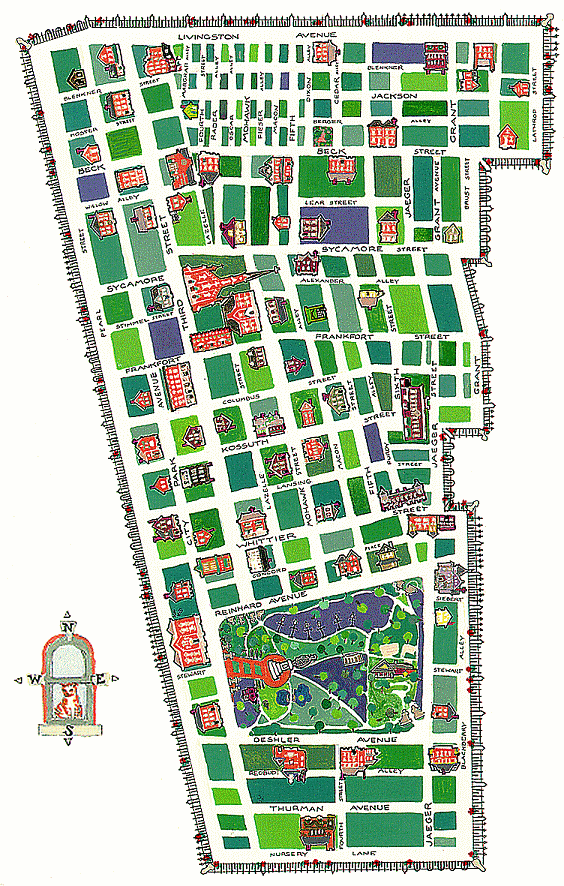 Directions German Village Society