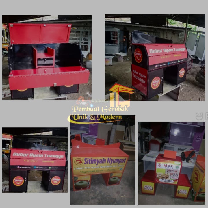 Desain Gerobak Motor