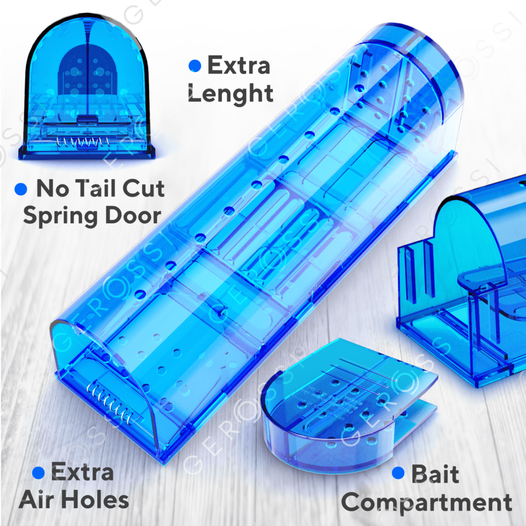 Humane Catch and Release Mouse Traps Pack of 2 Mice Traps for House