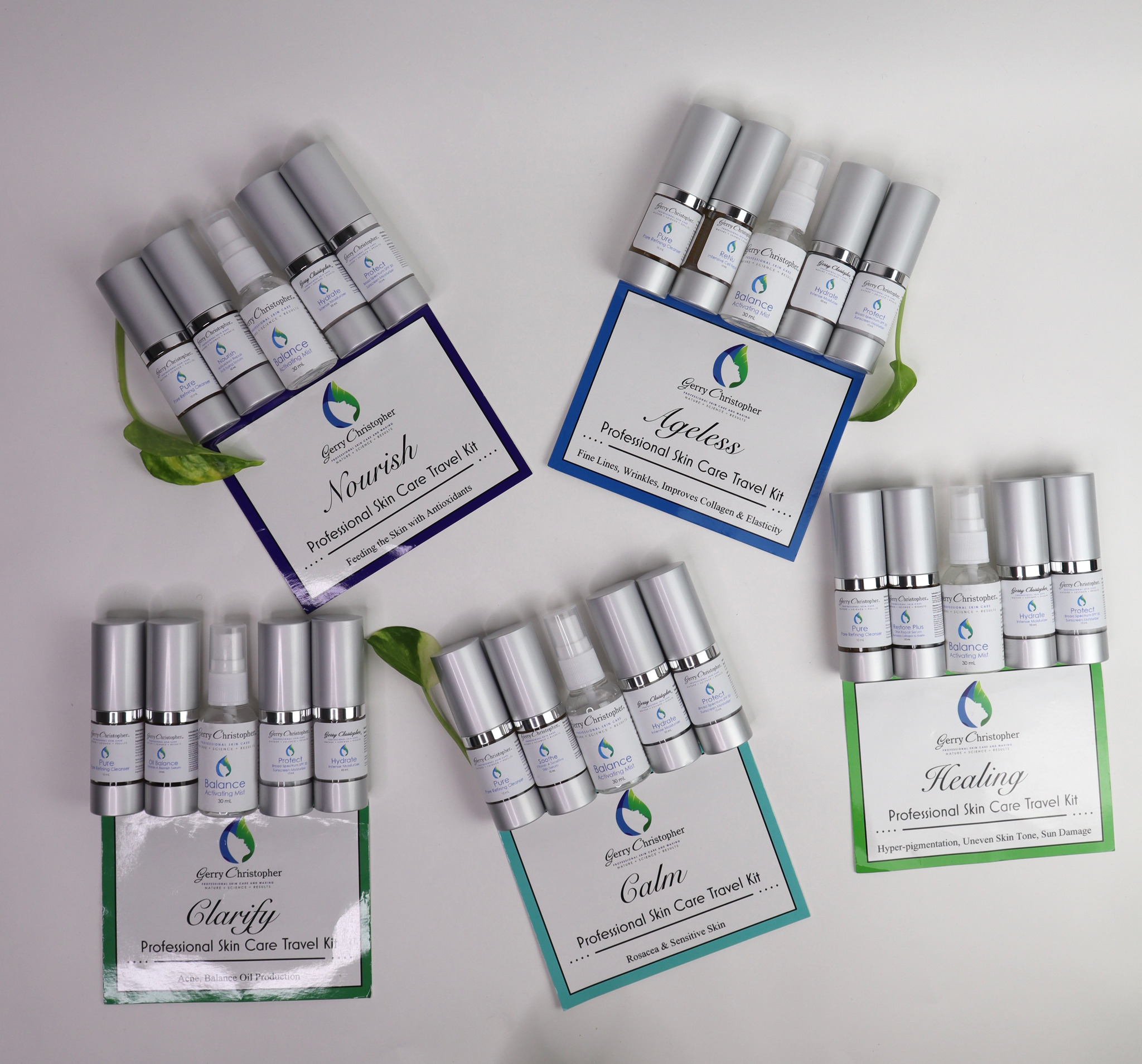 Healing Skin Care Kit Gerry Christopher Skin Care and Waxing