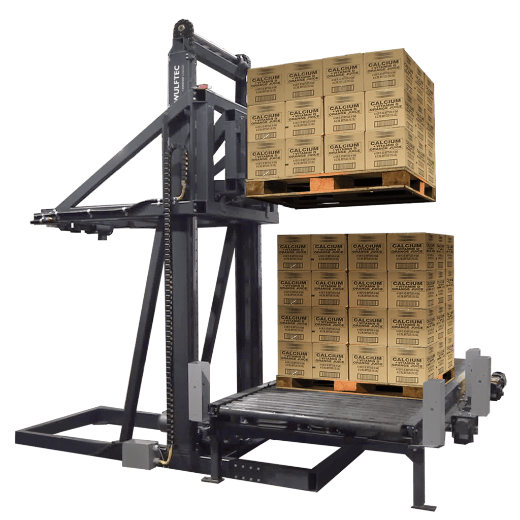 Pallet Handling Pallet Stacker From Wulftec Gertex Solutions
