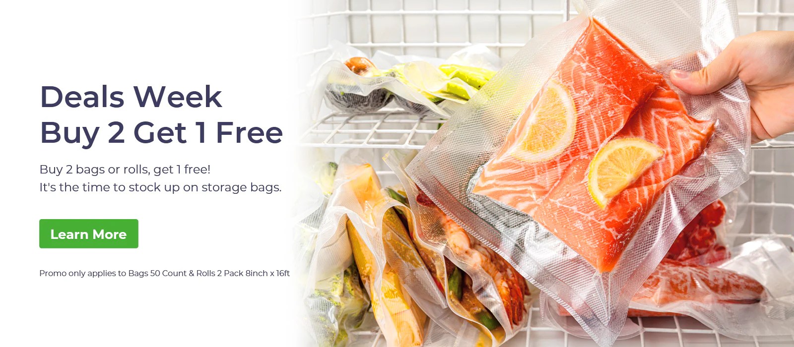 Geryon Kitchen Enjoy Vacuum Sealer to Keep Food Freshness