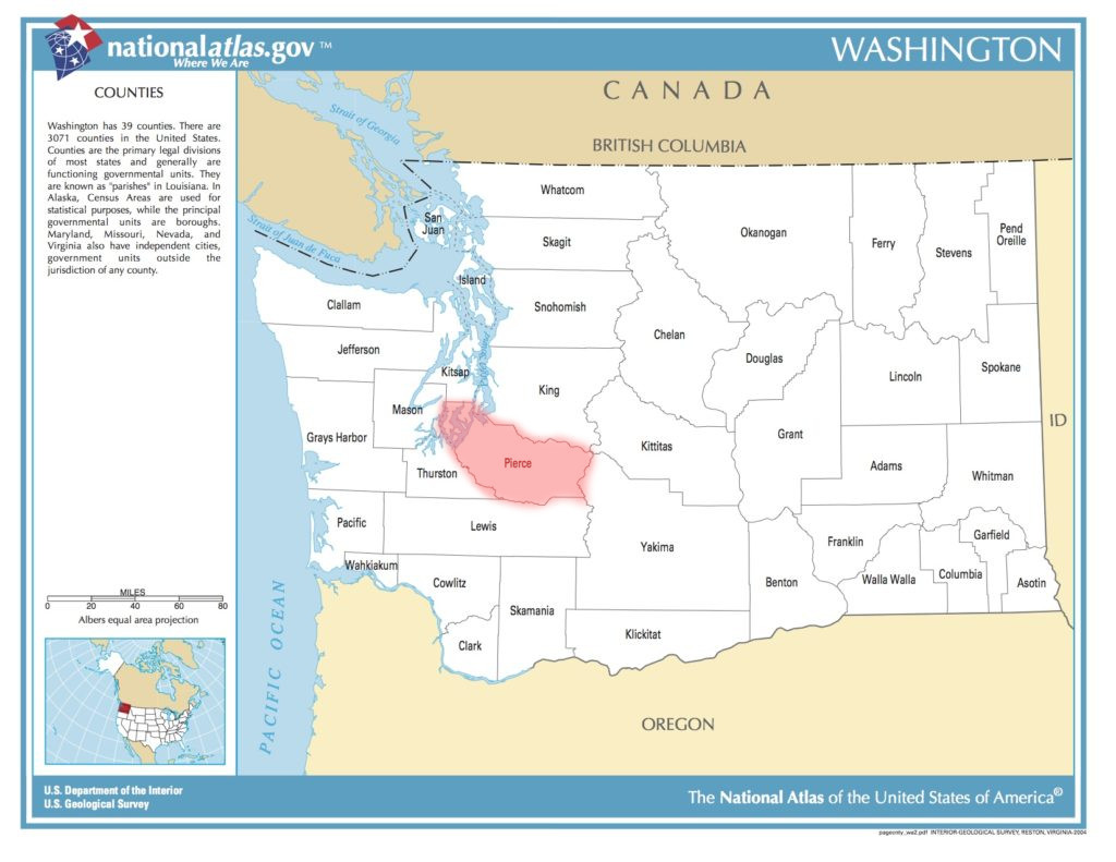 Pierce County Department of Geography & Environmental Studies