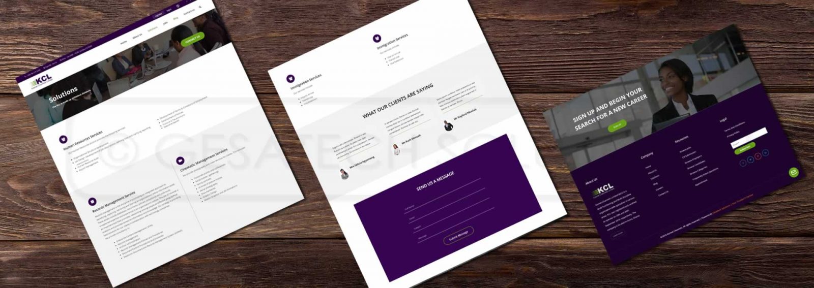 Kismet Channels site & Recruitment Portal Development, 2018