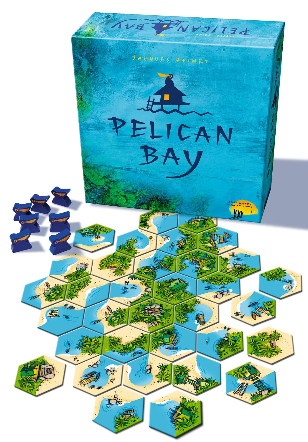 Pelican Bay, Spiel, Anleitung und Bewertung auf Alle Brettspiele bei