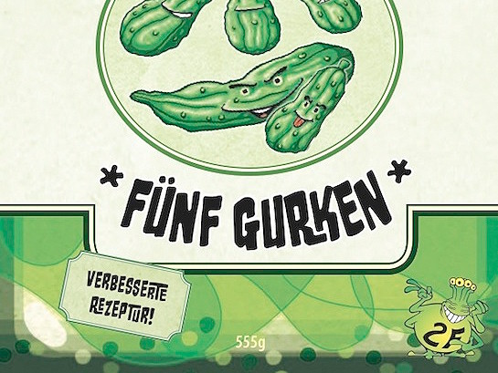 Fünf Gurken, Spiel, Anleitung und Bewertung auf Alle Brettspiele bei