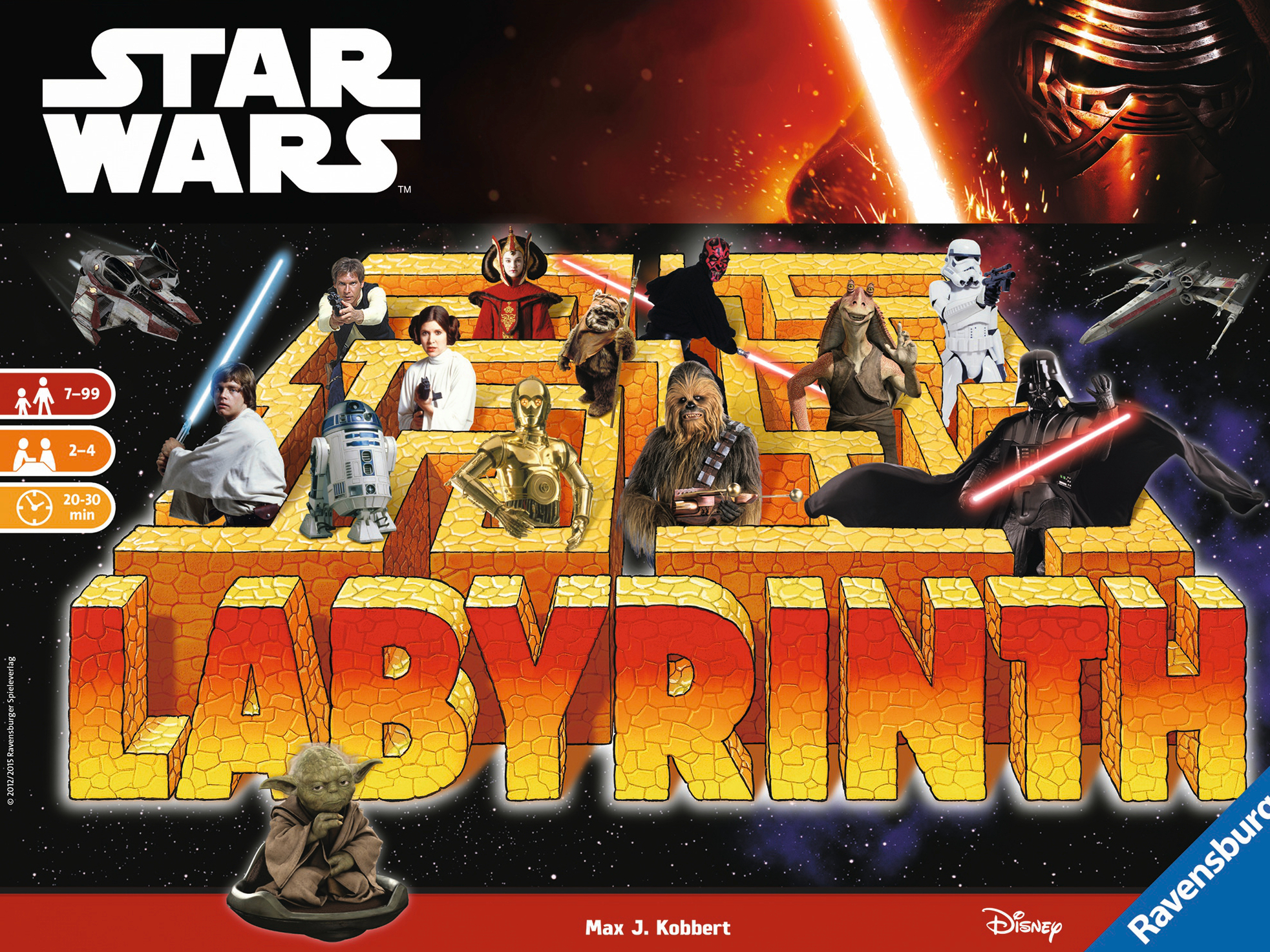 Star Wars Labyrinth, Spiel, Anleitung und Bewertung auf