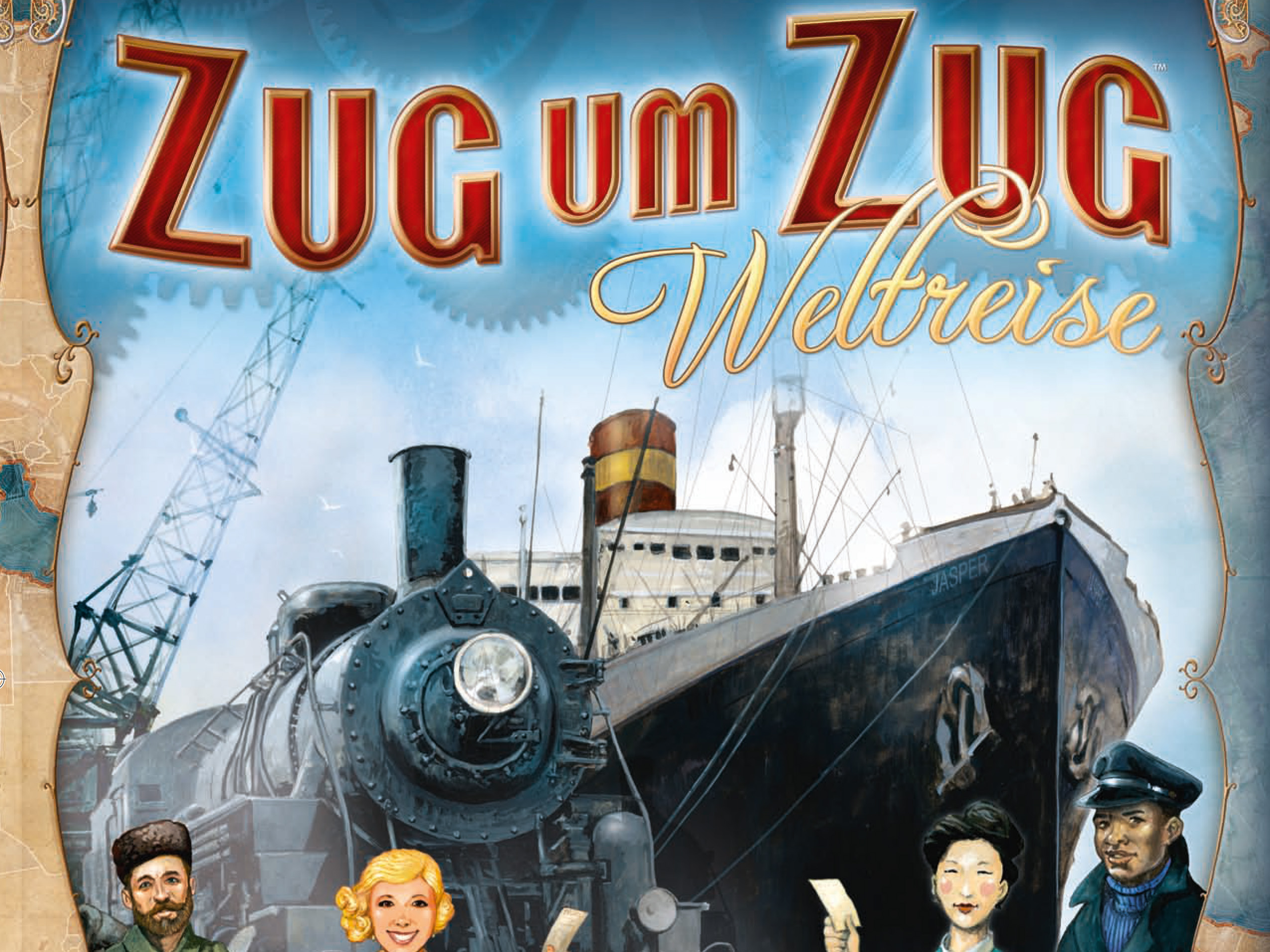 Zug um Zug Weltreise, Spiel, Anleitung und Bewertung auf Alle