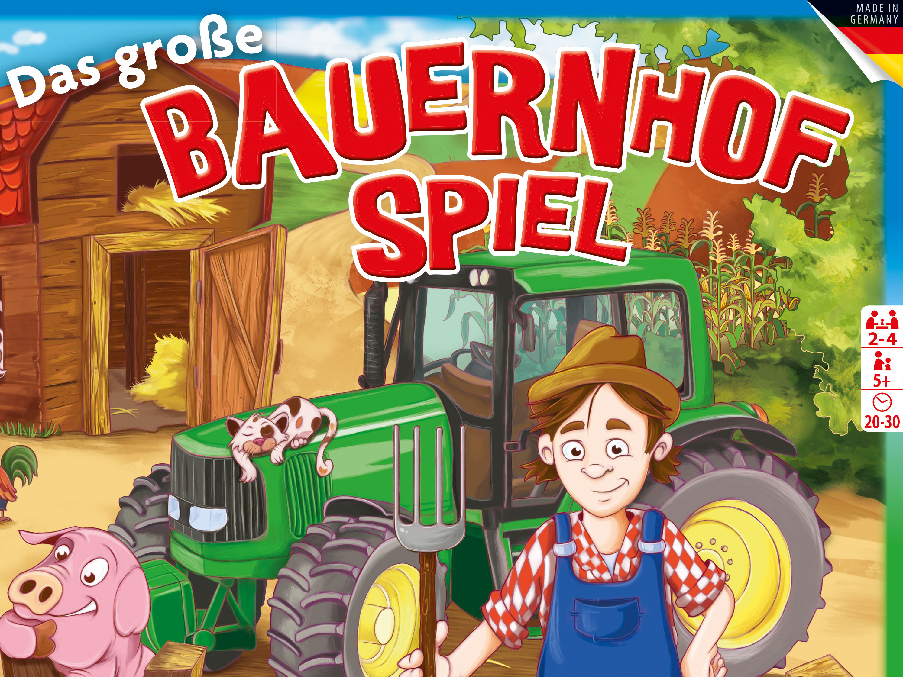 Das große Bauernhofspiel, Spiel, Anleitung und Bewertung auf Alle