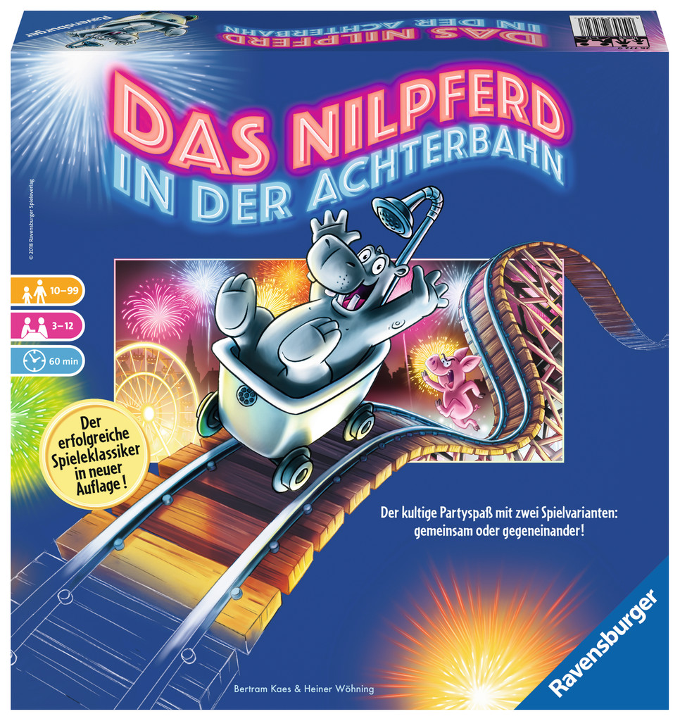 Das Nilpferd in der Achterbahn, Spiel, Anleitung und Bewertung auf Alle