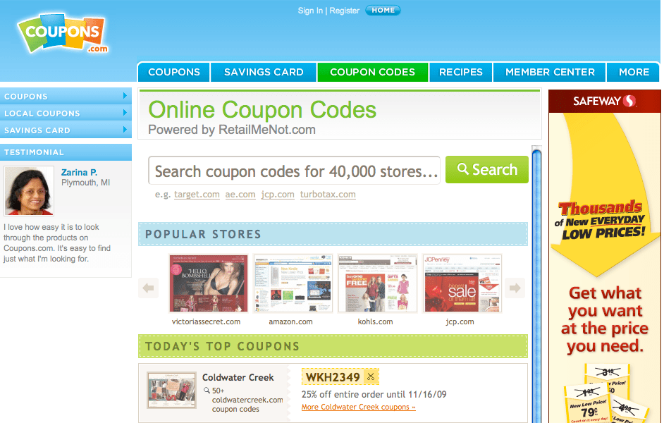 and RetailMeNot in Reciprocal Deal Screenwerk