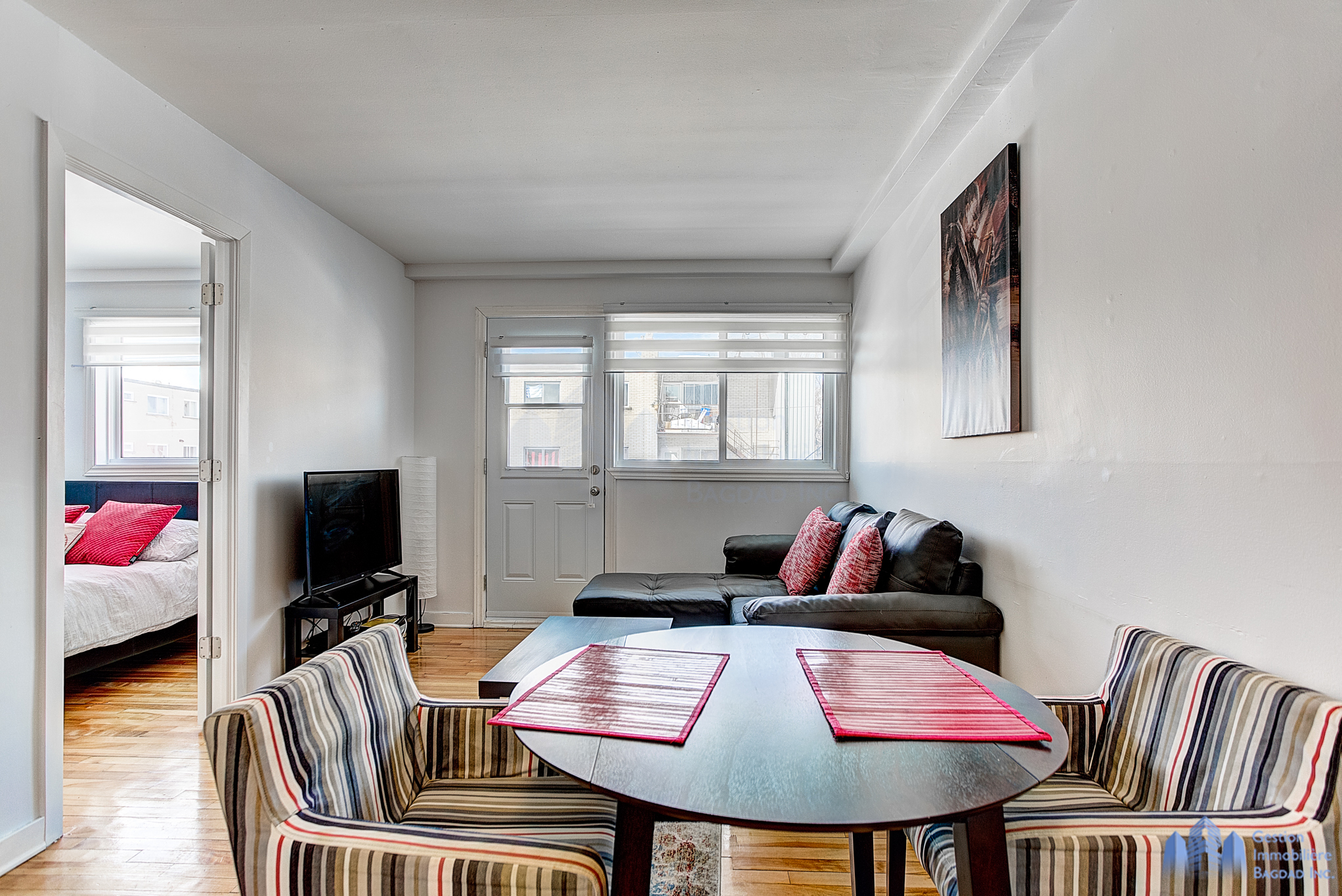 3 1/2 for rent Laval des rapides All furnished Gestion Immobilière