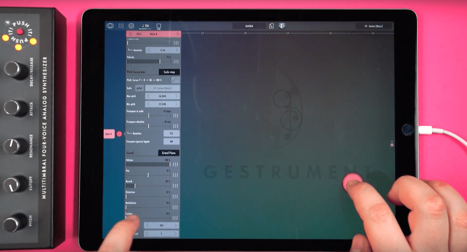 How to connect your iPad to external synths via MIDI output and Gestrument PRO