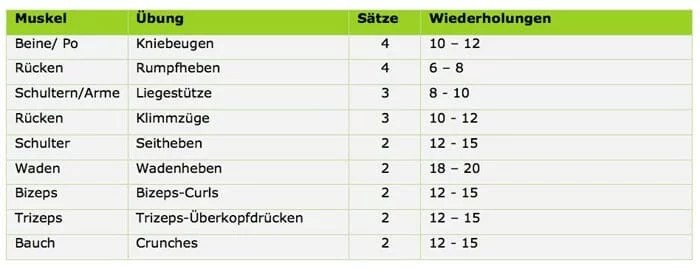 Das beste Fitnesstraining für Muskelaufbau › gesund.co.at