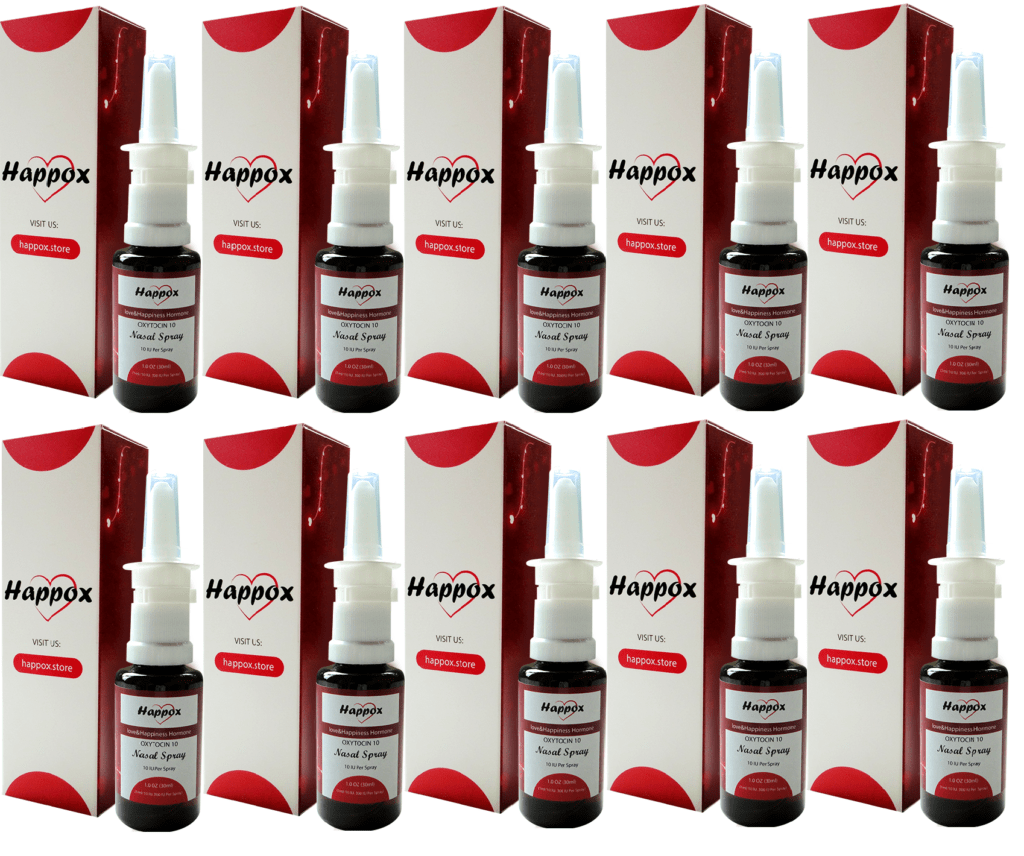 10 pieces HAPPOX 30ml (1 oz) Oxytocin Nasal Spray Men Women Pheromones