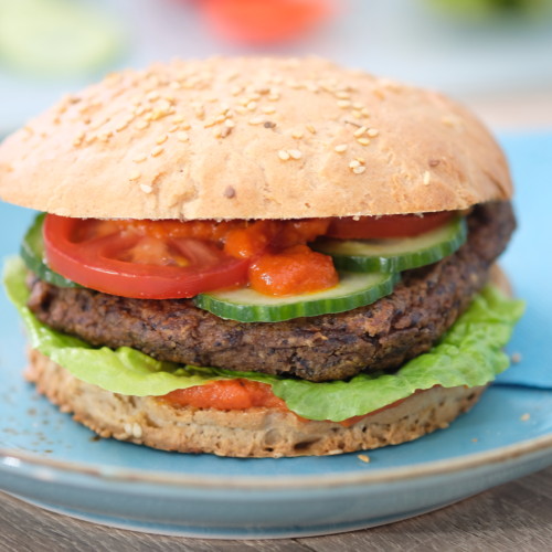 Vegane BurgerPatties selbstgemacht gesundleckercarina