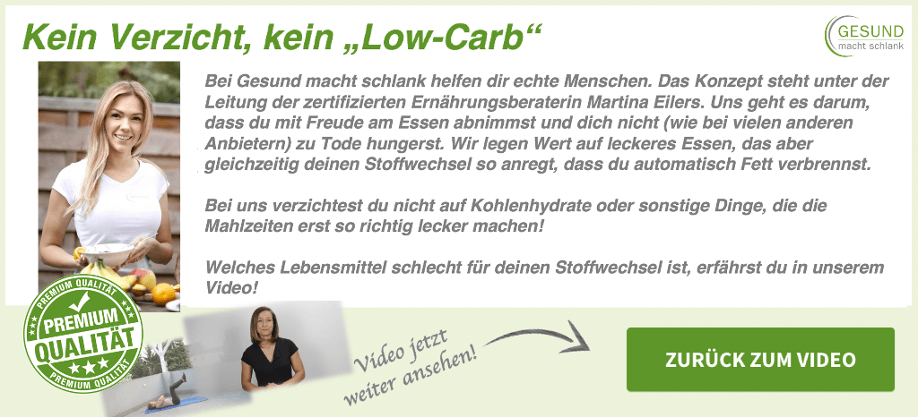 Das Gesund macht schlank Programm