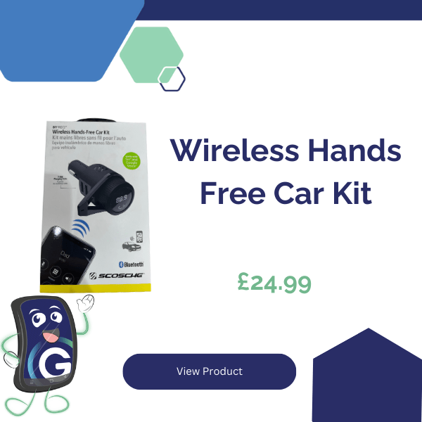 Wireless Hands Free Car Kit Get Connected