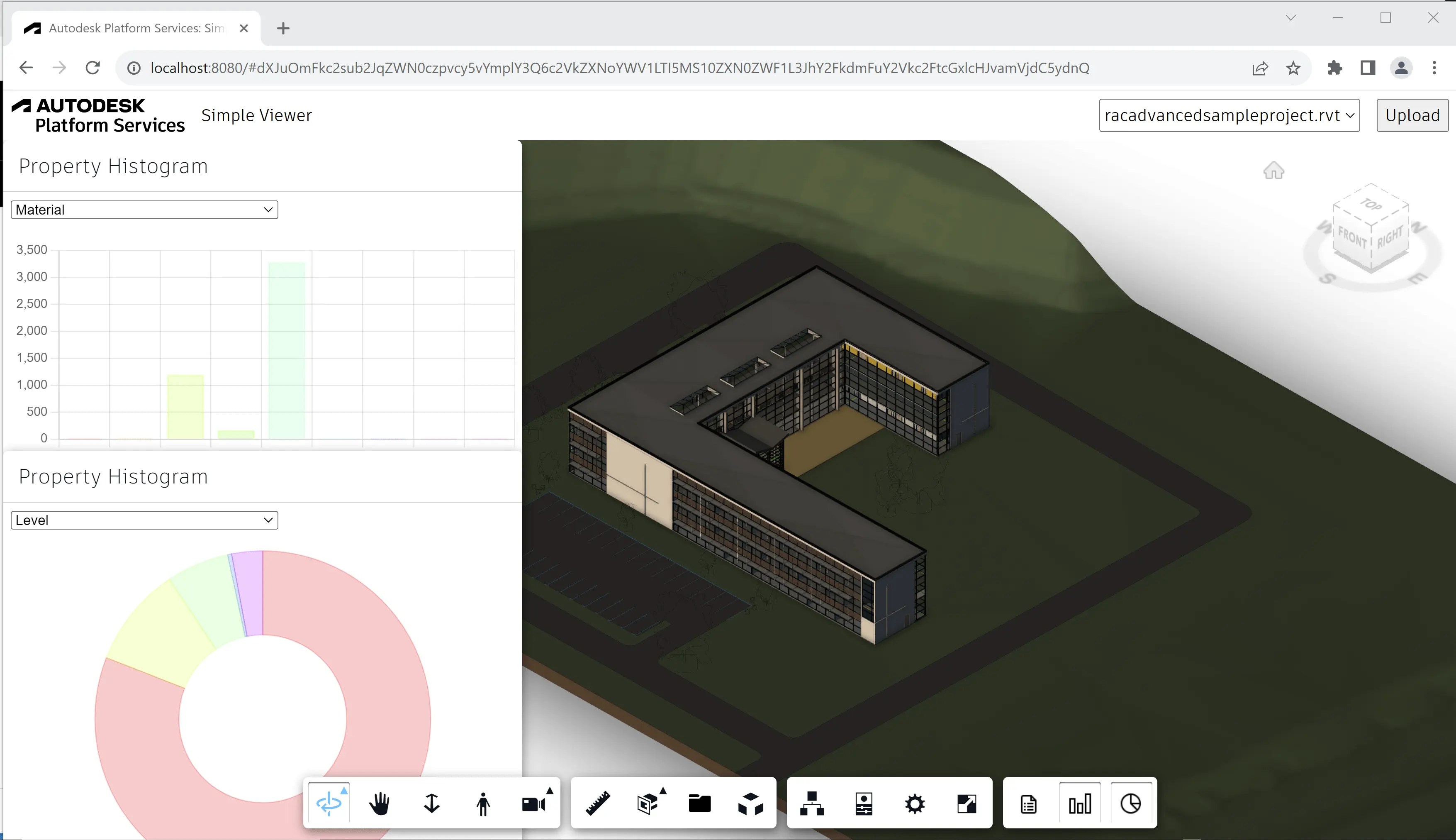 Histogram Charts Autodesk Platform Services Tutorials