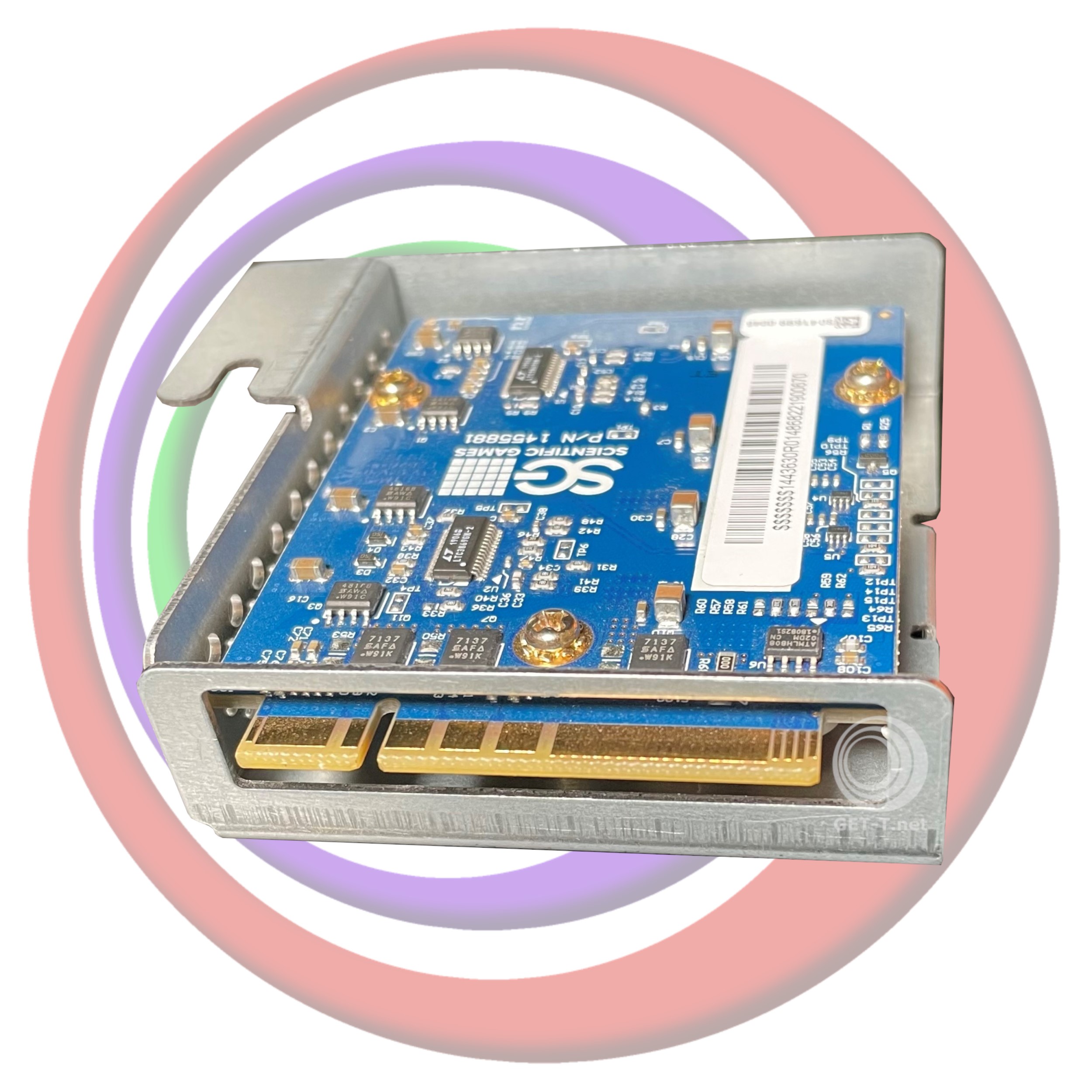 Scientific Games I/O Board for J43 Twinstar P/N 1455881 GETT Part IOB121 GETT