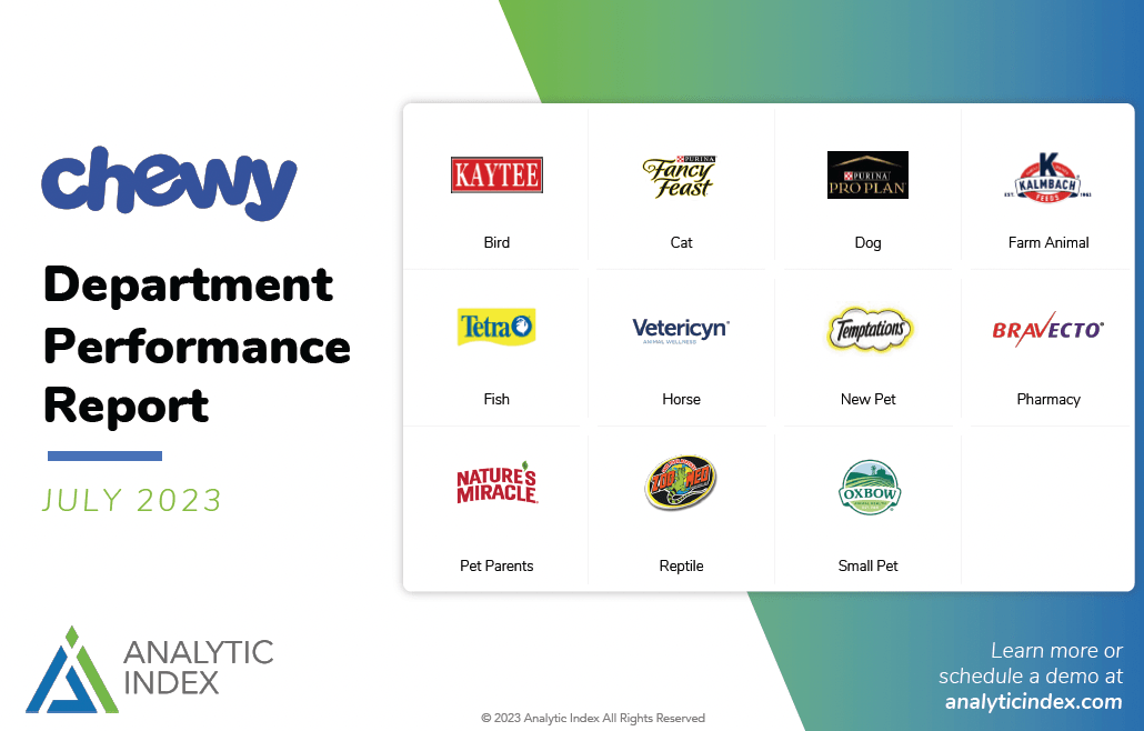 July 2023 Chewy Department Performance Report