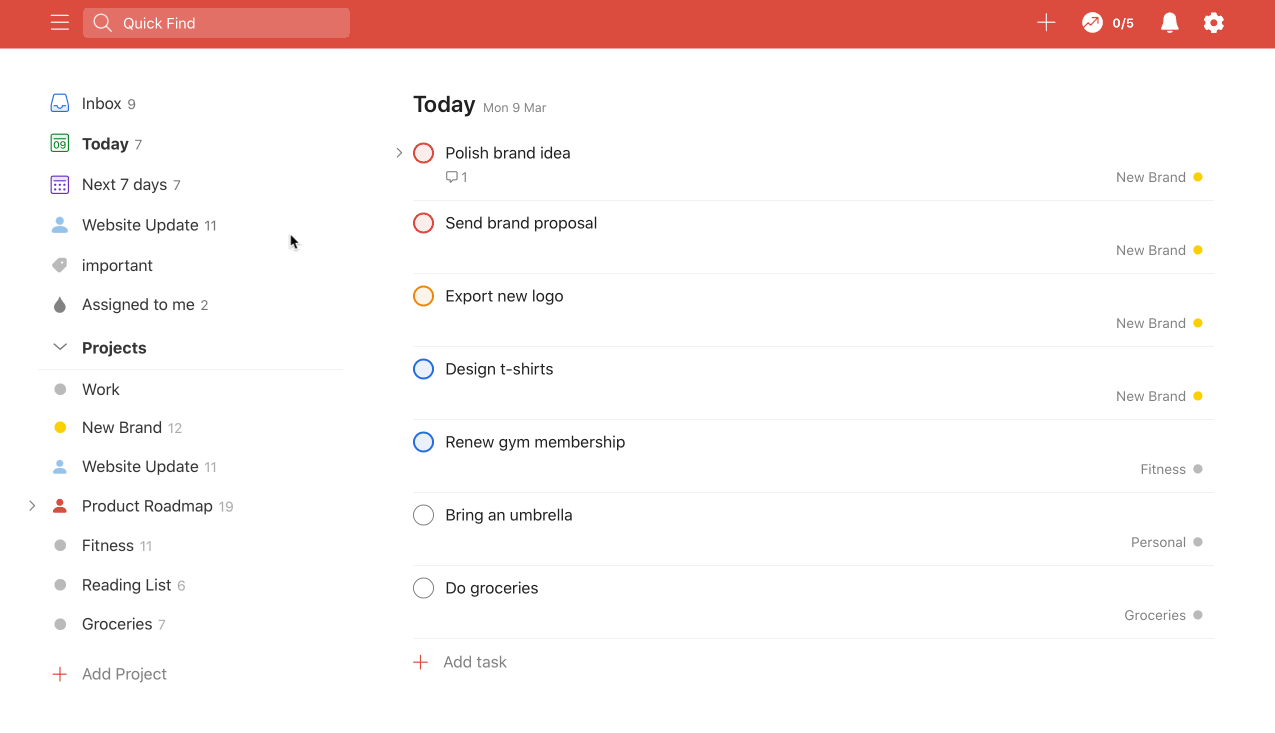 Komplex gesamt Einschränkungen filters todoist milchig weiß Liebe Patrone