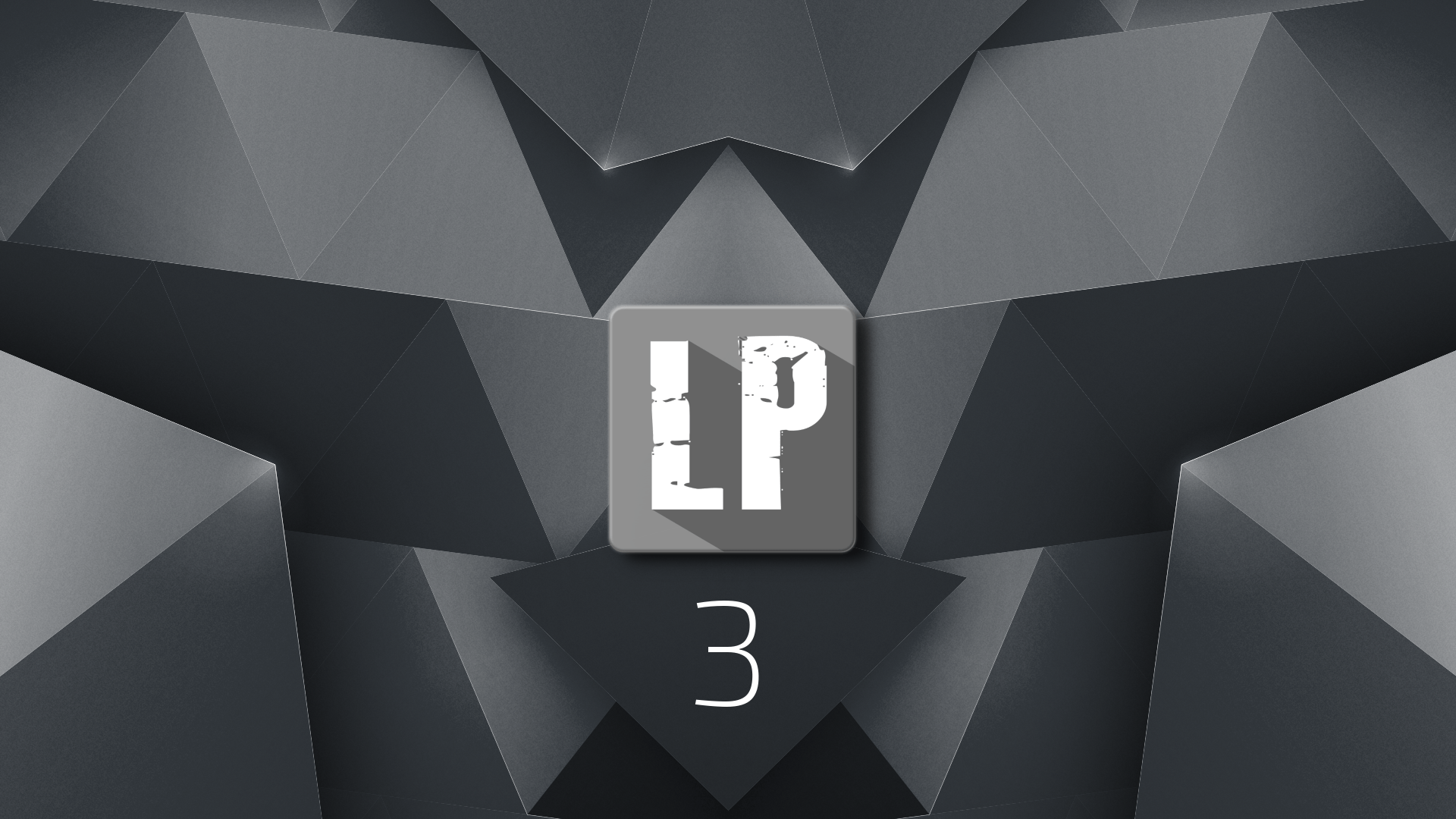 Wallpaper Linux, geometry, gray, numbers 1920x1080 Nakadashi