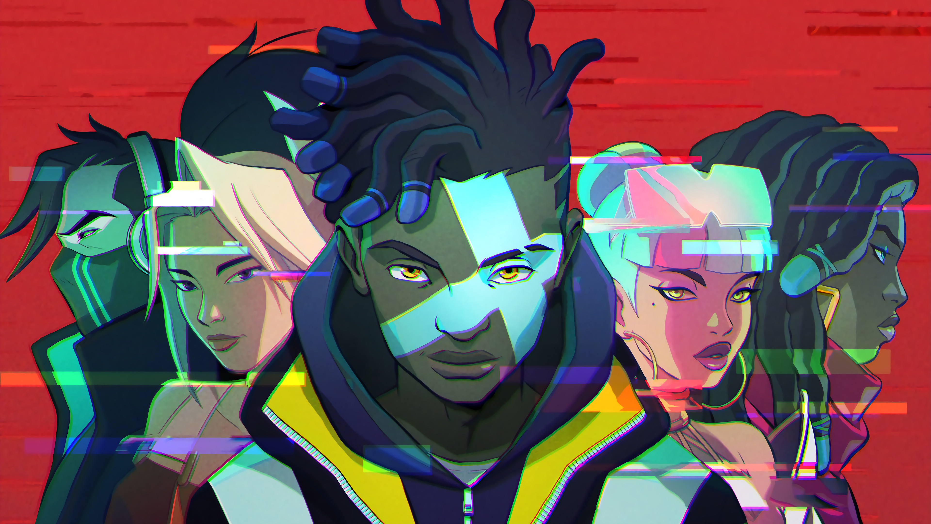 True Damage Wallpaper 4k